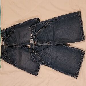 The Children's Place Blue Denim Shorts. Size 10 Boys - 2 Pairs